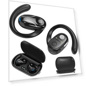 Wireless Bluetooth Earbuds with AI Translation — Language Translators, Junmaocun