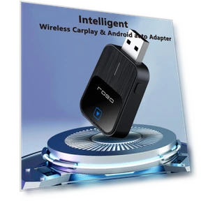 Wireless Carplay Android Auto 2-in-1 Smart Dongle — Car Essentials, Timeless Home