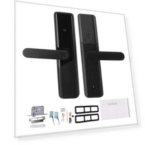 Smart Door Lock with Fingerprint Protection — Biometric Security, Vestidos