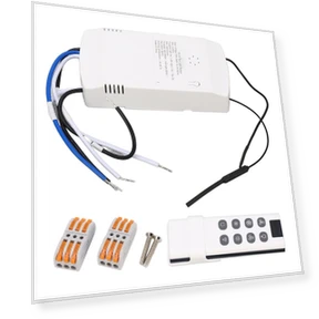 Smart WiFi Light Switch Fan Controller — Ceiling Fan Wall Controls, Koogeelife