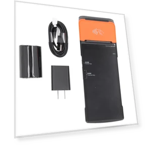 Touchscreen Handheld Terminal with Receipt Printer — POS Receipt Printers, Health & Beauty PRODUCT