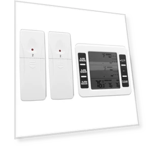 Wireless Refrigerator Thermometer with Audible Alarm — Refrigerator, Vestidos