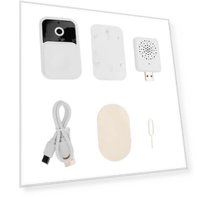 Wireless WiFi Video Doorbell Camera — Smart Home Security, Neoglint