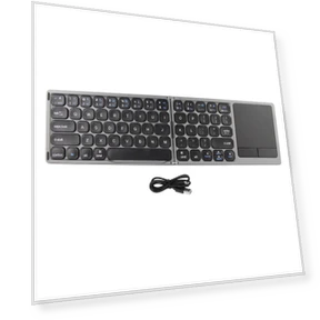 Folding Keyboard with High-Sensitivity Touch Panel — Keyboards, DIYelecs