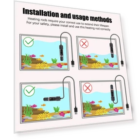 Mini USB Aquarium Heating Rod — Heaters & Chillers, Chanyix