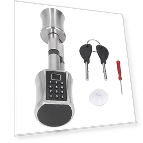 Smart Cylinder Lock with Fingerprint Password — Smart Home Security, GoolRC