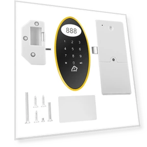 Touchless Password RFID Card Key Metal Digital Electronic Lock — Locks, GoolRC