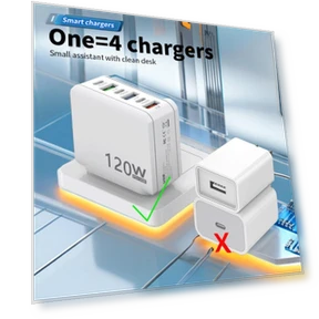 120W Smartphone Charger — Chargers, Fast charging