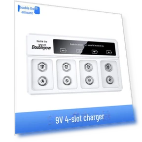 Dual NiMH Battery Charger with Independent LED Display — Chargers, Smarter than future