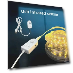 Epoxy Bare Board Light Strip with Human Infrared Sensor — LED Strips, Got Now