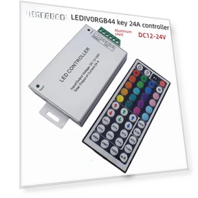 RGB LED Strip Controller and Dimmer with 44-Key Remote — Remote Controls, Polaris star