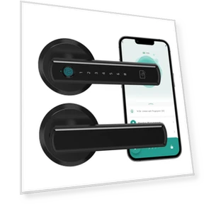 Smart Lock with Fingerprint and App Control — Smart Home Security, Viladepot