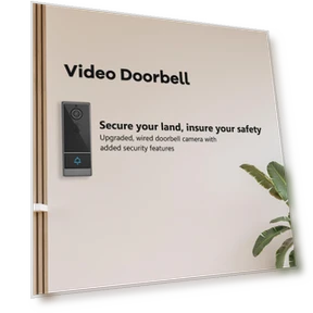 Smart Video Doorbell Camera — Smart Home Security, Quality Life