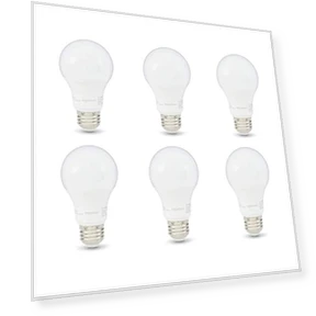 A19 LED Light Bulbs — LED, Amazon Basics