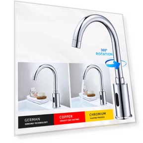 Automatic Infrared Sensor Faucet — Hands-Free Faucets, Ideal World