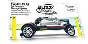 CarryOn 4 Wheel Travel Scooter — Mobility Scooters, Golden Technologies