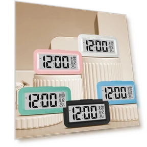 Digital LCD Alarm Clock with Calendar — Alarms & Clocks, Daily necessities-V