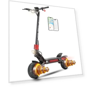Raptor 6000W Motor Scooter — Electric Self-Balancing Scooters, M YUME SCOOTER