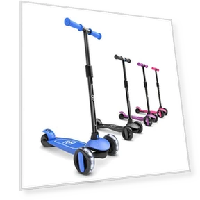 Scooter for Kids with Flash Wheels — Push Scooters, 6KU