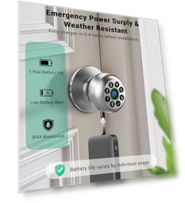 Smart Door Knob Lock — Locks, WREO