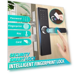 Smart Door Lock Card with Fingerprint — Padlocks & Hasps, Pro DIY Tool