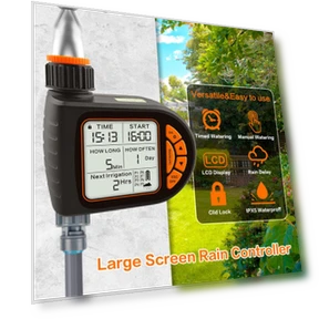 Smart LCD Screen for Garden Watering Control — Controllers, TaoPo Directs
