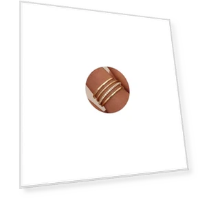 Thin Stackable Rings for Women — Stacking, MILACOLATO