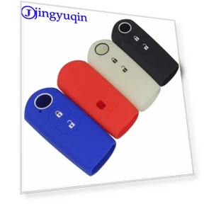 2 Buttons Remote Smart Key Silicone Cover Case — Key Holders & Accessories, Jingyuqin Car Key