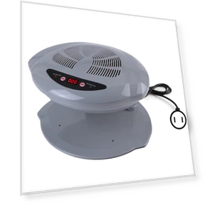 2 in 1 Grey CoolWarm Air Blow Temperature Sensor Nail Polish Dryer Machine — Nail Dryers, Beautyyy