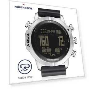 Diving Computer Watch — Communication Devices, NORTH EDGE