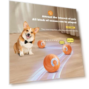 LED Pet Rolling Ball — Interactive Animal Companions, BestDealJoy