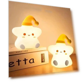 LED Silicone Night Light — Night Lights, TOP-MALL-001