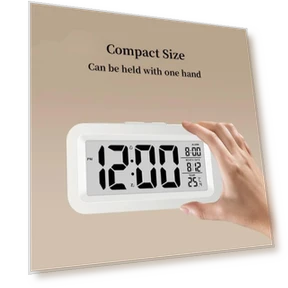 Mini Digital Alarm Clock with Temperature and Date — Alarms & Clocks, TOP-MALL-001