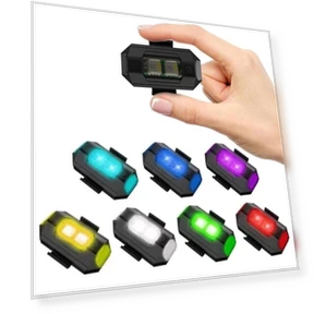 Motorcycle Lights for Drones — Vehicle Safety Signals, LY Angel Boutique 025