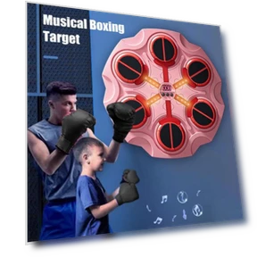 Musical Boxing Target with Light Effect — Boxing Training Gear, yuantiancai