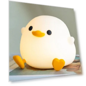 Silicone Duck Night Light — Lamps & Shades, TOP-MALL-001