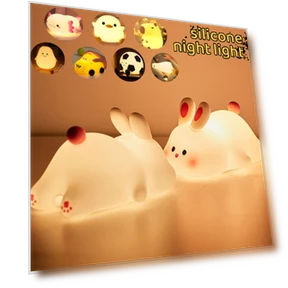 Soft Silicone Night Light — Lamps & Shades, TOP-MALL-001