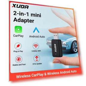 Wireless Carplay and Android Auto 2in1 Smart Mini Box — Car Accessories & Gadgets, ZoomSpark