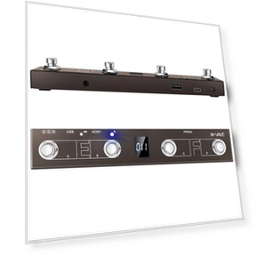 Wireless MIDI Controller — Pedals, Miwayer