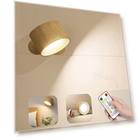 Portable Wall Light with Magnetic Touch Remote — Night Lights, Dream Garage