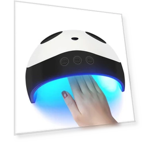Quick-drying Panda LED Light Infrared Sensor Gel Nail Lamp — Curing Lamps, MayBeauty