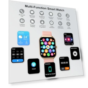 Smart Watch with Heart Rate Monitor — Smartwatches, Jugeman