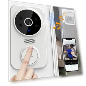 Smart WiFi Video Doorbell — Smart Home Security, Good Household Items