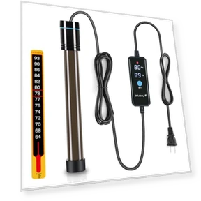 Submersible Aquarium Heater with Digital Display — Heaters & Chillers, Orlushy