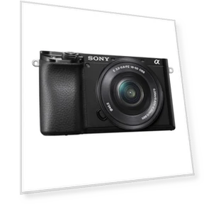 APS-C Mirrorless Interchangeable-Lens Camera with 16-50mm Lens Bundle — Mirrorless Cameras, Sony
