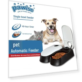 Automatic Pet Food and Water Dispenser with Timed Lid — Automatic Feeders, TrendVibeCN
