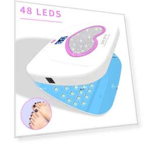 High-Power Quick-Drying Foldable UV/LED Nail Lamp — Curing Lamps, The Million