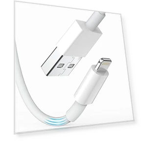 Lightning to USB Charging Cable — Cables, PGQBS