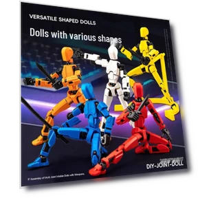 Movable Carrot Robot Hand Doll Building Block Toy — Construction Kits, Super Go
