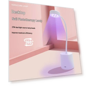 Rechargeable UV Nail Curing Light with Quick-Dry Sensor — Curing Lamps, The Million